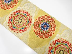 アンティーク　華紋織り出し袋帯（材料）